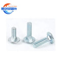 Steel Cheese Bolt with Round Head Plain Finish Carriage Bolt DIN603 Galvanized Zinc Plated High Strength