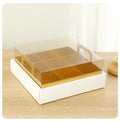 Clear Dessert Gift Boxes Containers Cupcake Carrier Holder for Treat Cookies Muffins Pastry Baby Shower Party