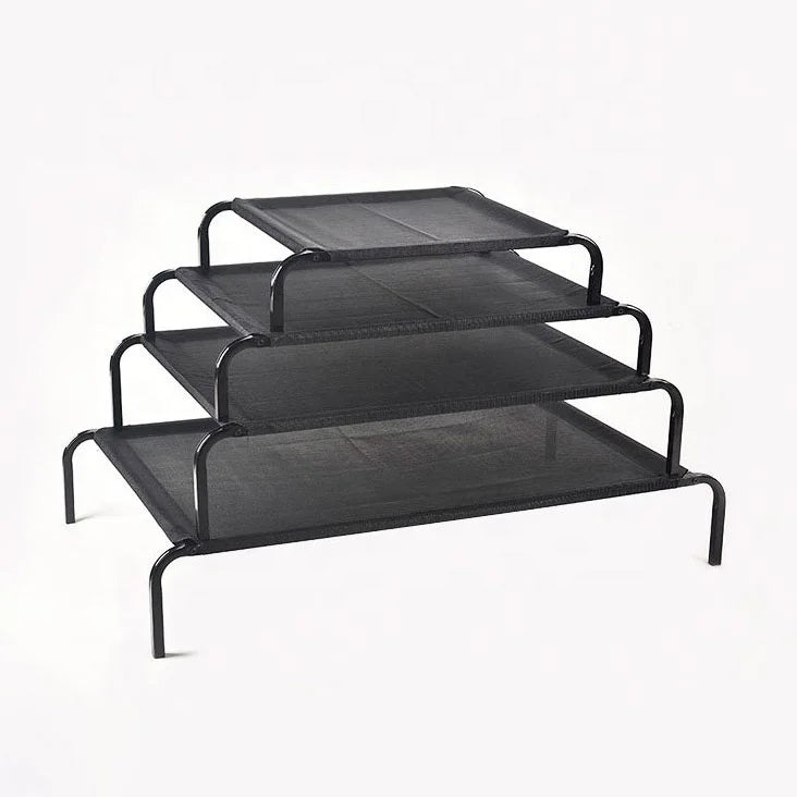 Wholesale Summer Pet Supplies Elevated Dog Bed Indoor Outdoor Pet Camping Bed Raised Cot for Small Medium or Large Dogs