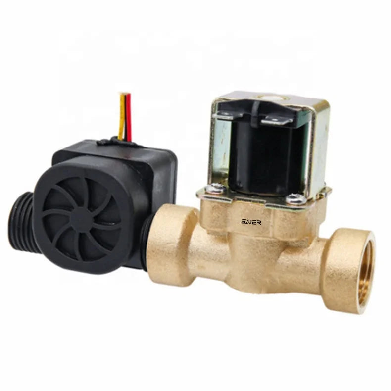 Solenoid Valve Factory  DC12V G1/2 Water Solenoid Valve Electric Magnetic Dc Nc air Heater  Water