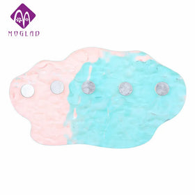Magic Color Nail Tip Holder Magnetic Practice Stand Aurora Iridescent Nail Display Stand for Press-on Nails Tools