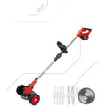 2500W Brushless Blue Customizable Color Garden 20v Lithium Battery 2-Stroke Electric Lawn Mower Wireless Hand Grass Cutter