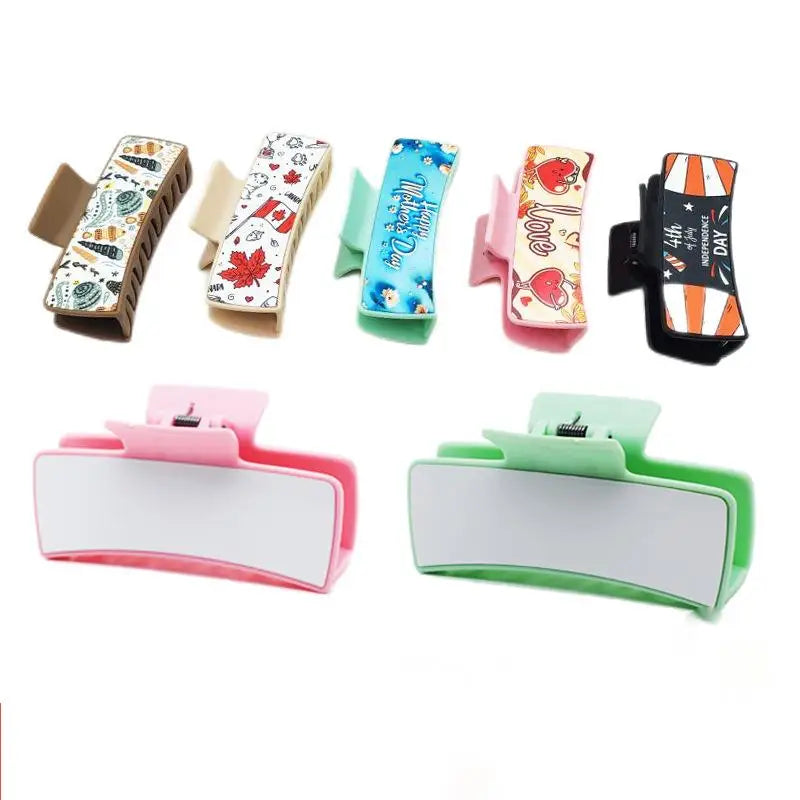 Multi-Color Modern Plastic Decorative Hair Clips for Birthday Wedding Graduation Christmas-for Hair Accessories
