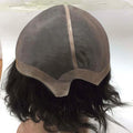 Human Hair Cuticle Aligned Full Head Mono Man Wig Toupee in Stock