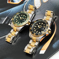 Custom OEM 42mm Stainless Steel Watch Man Wrist Relojes De Cuarzo Branded Silver Watch for Men Waterproof