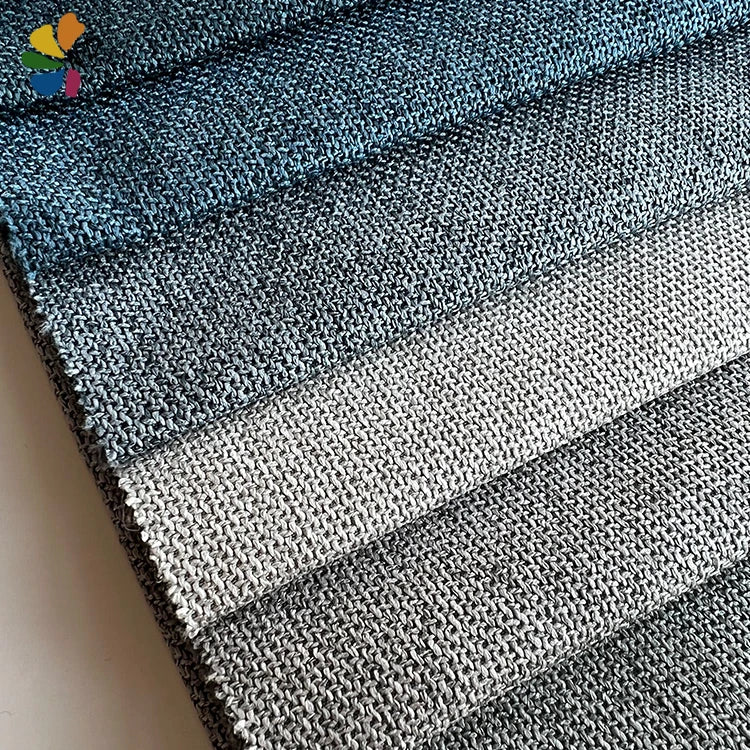 100% Polyester Linen Decorative Fabric Sofa Cushion Cover Fabric