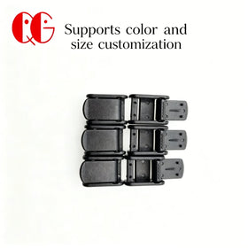 Factory-direct OEM Supply: 10mm Plastic Cam Buckle for Webbing Straps and Lanyards