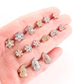 Mini Flower Small Daisy Earrings New Small and Delicate Cool and Cute Fresh and Elegant Earrings