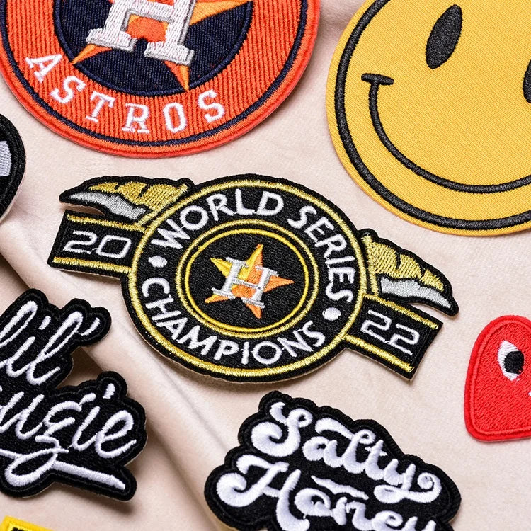 Factory Sale Garment Accessories Fashion Cloth Stickers Decorative Stick on Embroidery Patches for Clothing