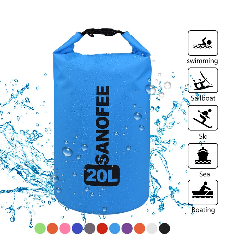 Boating Floating Hiking Kayak Custom Logo Outdoor Pvc Ocean Backpack Water Sport Waterproof Dry Bag