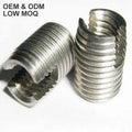 Stainless Steel and Brass Self Threading Double Outside Thread Insert Nut