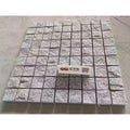 G603 Sliver Grey Granite Cobble Standard Size 10x10x5 Outdoor Driveway Paving Stone for Rock Cubes and Driveways