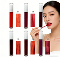 Wholesale Luxury Cream Korean Lip Gloss Customizable Luxury Cosmetic Mineral-Infused Waterproof Matte Lip Gloss Private Label
