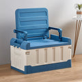OWNSWING Folding Storage Container Household Outings Classification Storage Box Accessory Organizer With Lid and Handles