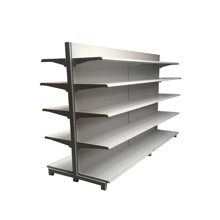 Convenient Store Grocery Store Rack 5 Layers Supermarket Shelves Metallic Powder Coated Light Duty
