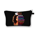 Hot Sale Nurse Printing Women Polyester Cosmetic Bags Waterproof Large Capacity Travel Portable Storage Makeup for Bags
