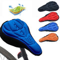 Mountain Bike Soft Saddle 3D Thickened Silicone Sponge Cushion Bicycle Equipment Accessories Massage Comfortable Bicycle Seat