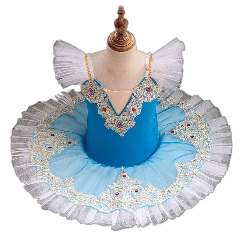 Wholesale Tutus Children's Bitter Fleabane Skirt Veil Dance Tutu Girls Show Campus Costumes