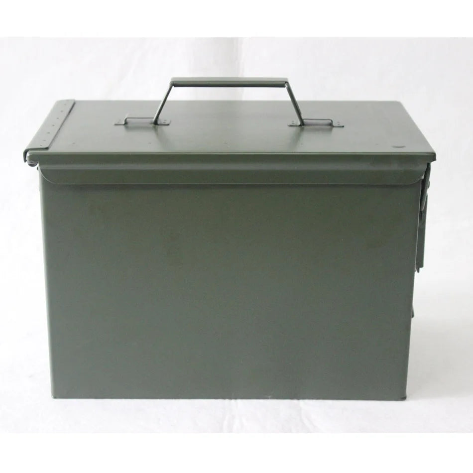 M2A1 Medium Size Sturdy Green Color Metal Ammo Can Hard Carrying Empty Ammo Box Bullet Box