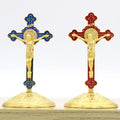 90mm Cross Ornaments Home Office Desktop Decorations Cross Crafts Car Ornaments