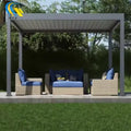 3x3 3x4 4x4 3x6 4x6m Modern Outdoor Aluminum Louvre Roof Pergola Pergole Pergula Made in China with Gutter System