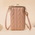 New Mobile Bag Women's Korean Fashion Multifunctional Crossbody Shoulder Bag Zipper Simple Mini Versatile Wallet