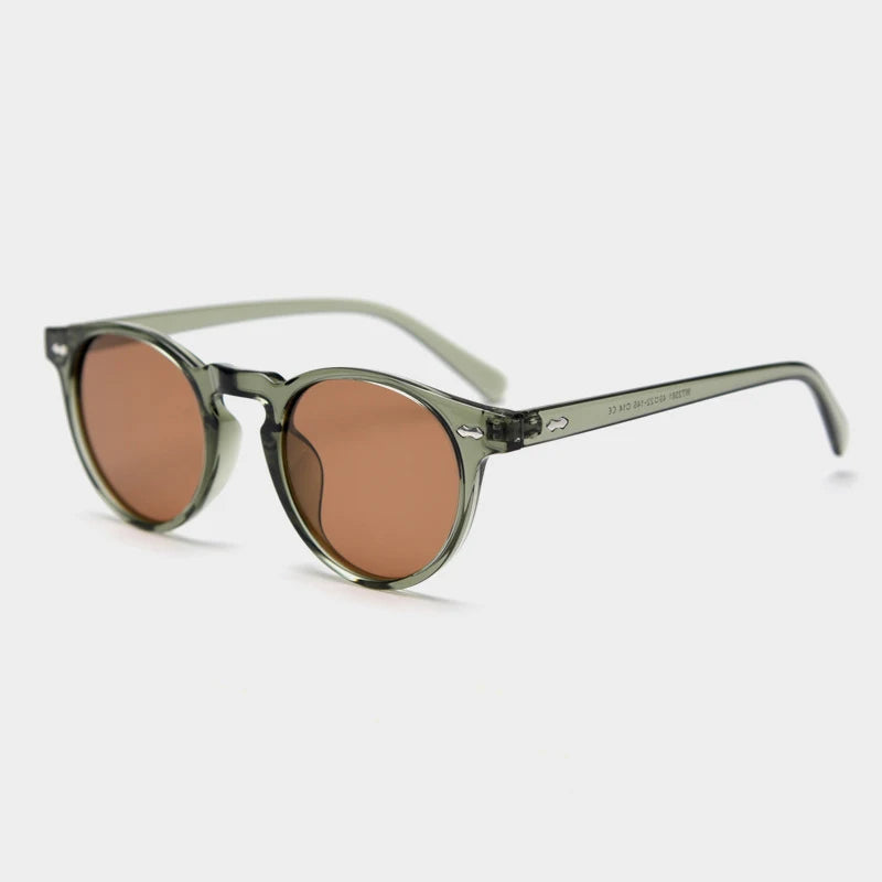 Shades Sunglasses Mixed Designs Vintage Tac Polarized 2025 Sunglasses Luxury Tr90 Frame Sunglasses Men Round