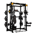 Commercial Metal Pulley Cable Station Gym Smith Machine Power Cage with Cable Crossover Strength Training Equipment