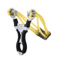 Piaoyu Wolf Slingshot Powerful Alloy with Rubber Bands Available in Three Colors for Hunting and Outdoor Shooting Slingshot