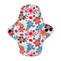 Mini New Design Pure Woven Cotton Lining Reusable Feminine Menstrual Organic Sanitary Period Pads Waterproof Washable 18*20cm