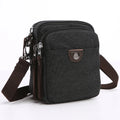 ZUOLUNDUO Fashion Cross Body Bag Women Canvas Coin Purse Belt Bag for Men Waist Unisex Shoulder Bag Men