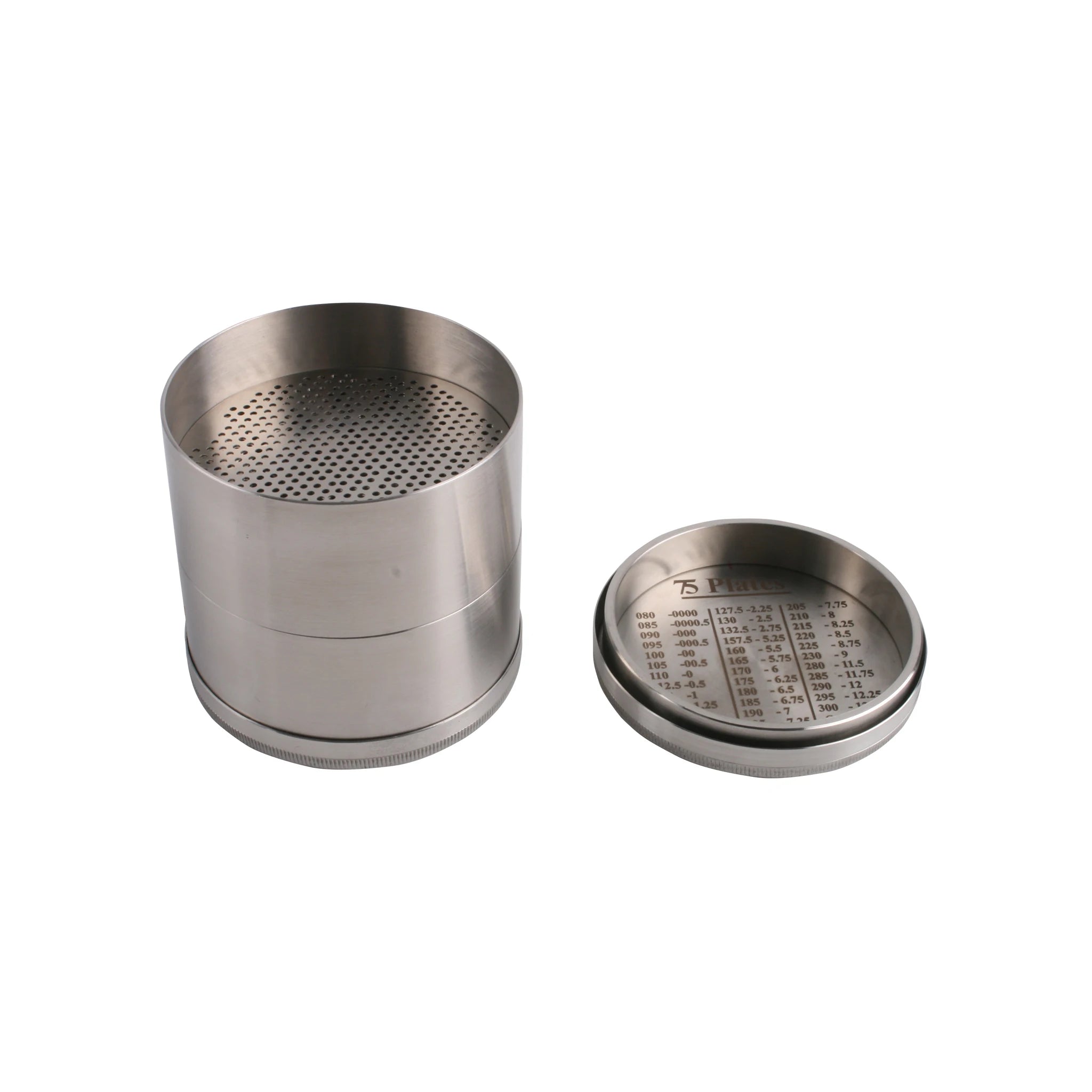 Gem Sorting Tool Loose Diamond DIY Gemstone Stainless Steel High Quality Diamond Sieves Set Gemstone 75 Plates