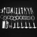 Wholesale Wrench Key Chain Practical Metal Hammer Pliers Blank Metal Custom Square Sublimation 3D Zinc Alloy Keychain