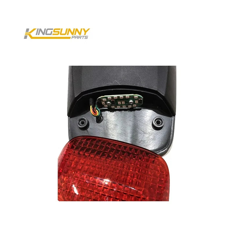 High Quality Kaa Bo Wolf Warrior Scooter Accessories Kit Rear Fender with Hook Tail Lamp Wholesale Electric Scooter Mudguard
