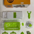 Multifunctional PP Plastic Vegetable Slicer Home Kitchen Grater Eco-Friendly Dishwasher Safe Customized Size Multi-Color Options