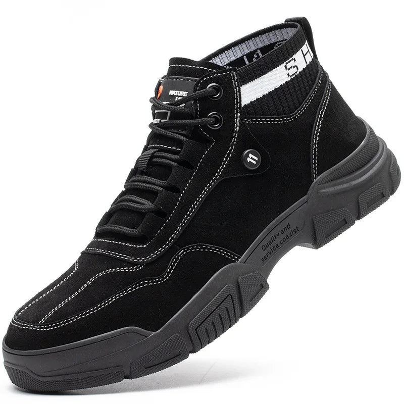 DEBONSAPT 2023 in Stock Causal Breathable Safety Boots Steel Toe Ladies Lightweight Women Work Shoes