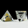 Newest Orgonite Pyramids Custom Energy Healing Meditation Crystal Pyramid for Temple Ornament