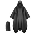 Canopy Three-in-one Foreign Trade PU Coated Raincoat Poncho Hiking Outdoor Multifunctional Adult Poncho