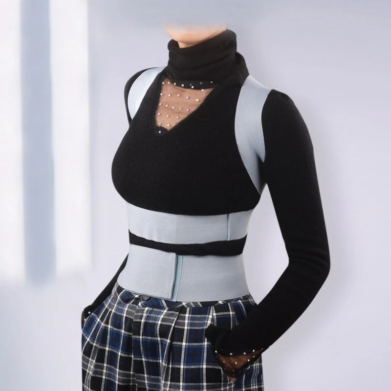 Hot  Seller Hunchback Brace for Adult Female Upper Spine Posture Improvement Sitting Spinal Column Bending Straight Back Strap