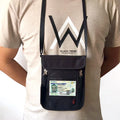 HelloWorld Passport Holder Neck Pouch Travel Neck Wallet Rfid Blocking Pockets With Adjustable Neck Strap to Keep Your Passport Document