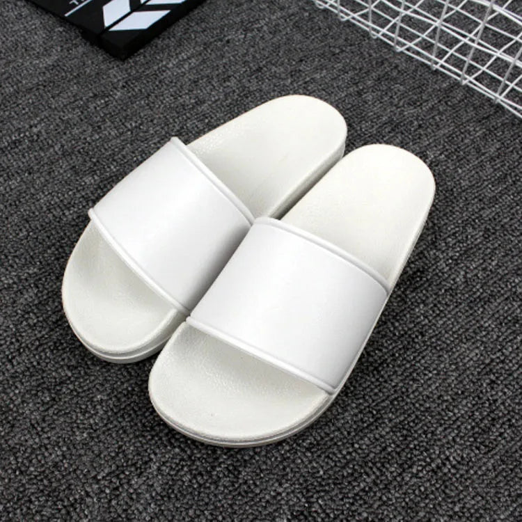 Different Designs Summer Beach Custom Pattern EVA PVC Rubber Women Slides Shoes Slippers