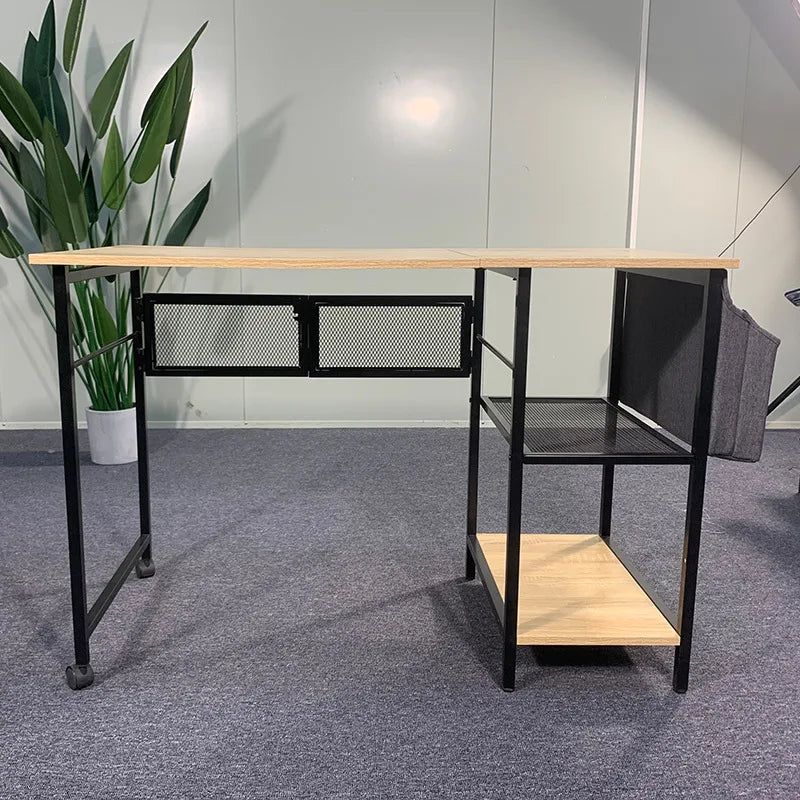 MDF Density Board Foldable Desktop Simple Bedside Table Study Table
