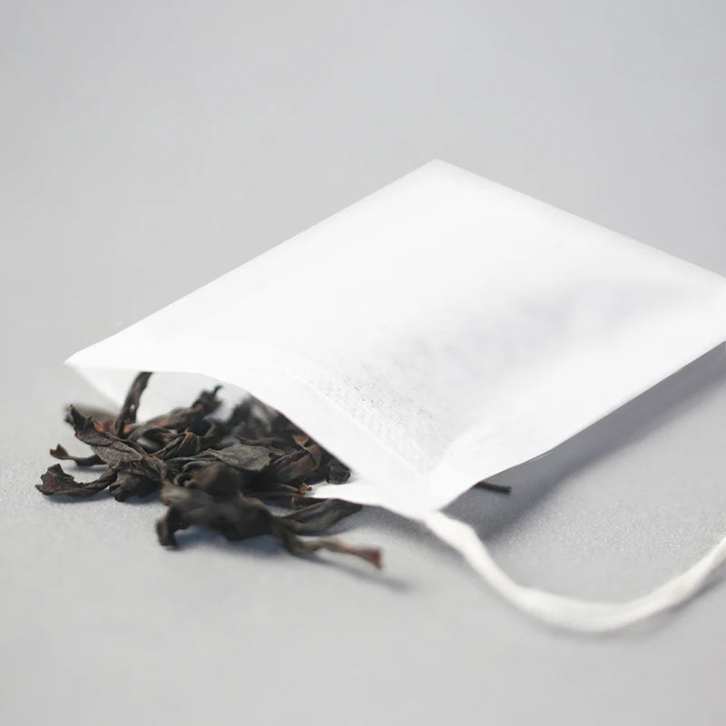 1000pcs/set Custom Mug Biodegradablele Heat Sealable Straw Thai Paper Cloth Leaf Tea Filter
