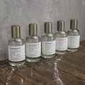 Custom Round Empty Clear Fragrance Glass Perfume Bottle 30ml 50ml 100ml Perfume Spray Glass Bottles with Cap
