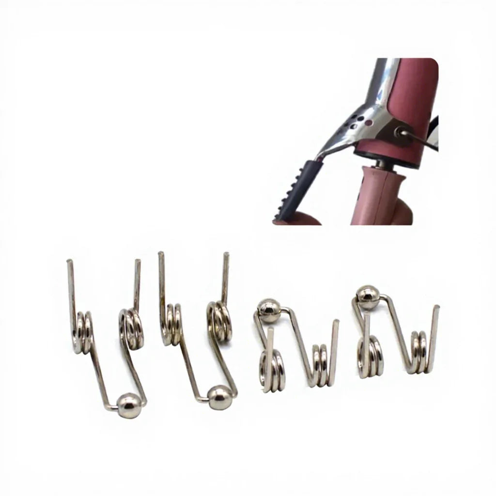 Industrial Stainless Steel Curling Iron Replacement Spring Multiple Sizes Double Torsion Fix for Broken Coils