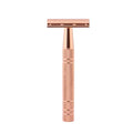Eco-Friendly Double Edge Safety Razor for Men Aluminium Handle & Zinc Alloy Head Reusable Shaving Razor
