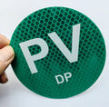 Australia Standard ABS Plastic Photovoltaic Energy Generation Label Sticker Custom Pv Label Kit Grid Label Kit