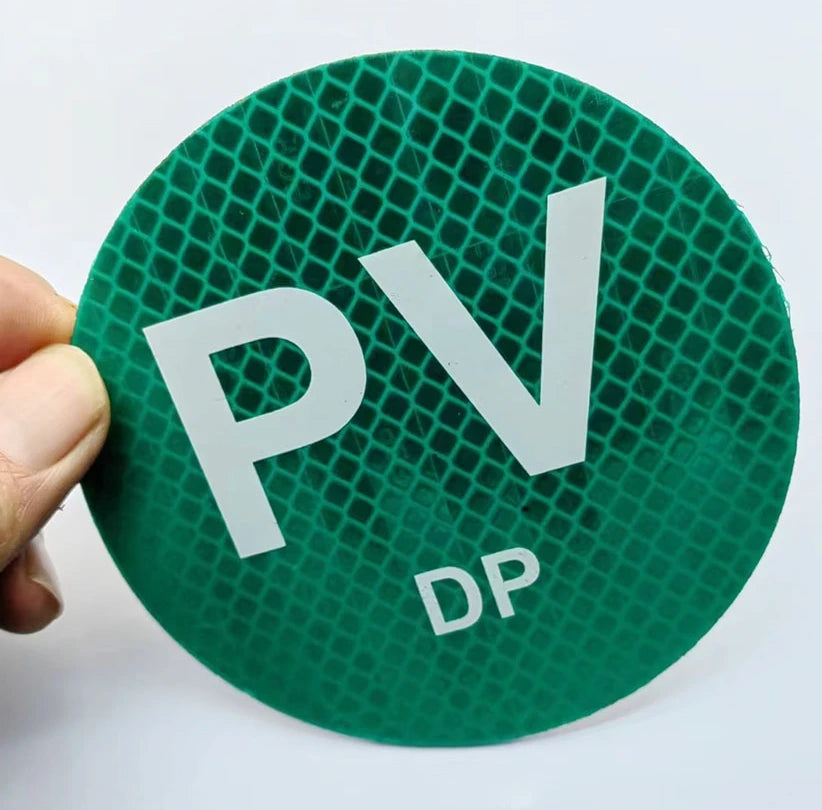 Australia Standard ABS Plastic Photovoltaic Energy Generation Label Sticker Custom Pv Label Kit Grid Label Kit