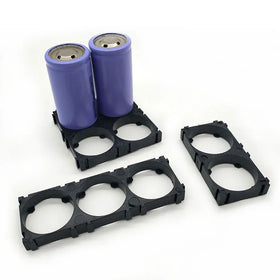 2P Plastic ABS Bicycle Battery Pack Holder 32650 32700 Lithium Cell Bracket Compatible 18650 2x 18650 for Lithium Accessories