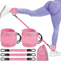 Recoils and Glutes Workouts Ankle Resistance Bands Set Legs Resistance Bands With Ankle Strap